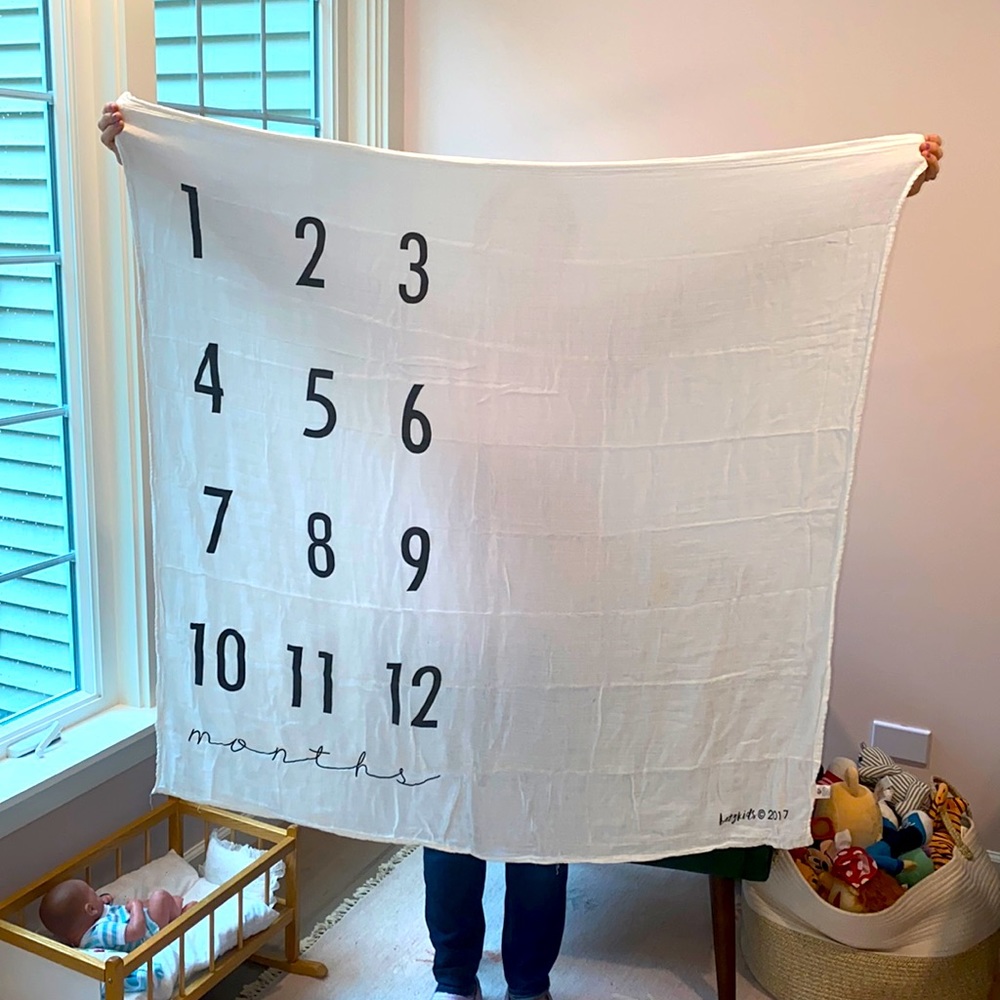 Batz baby months blanket